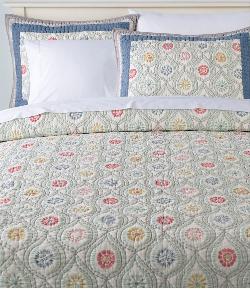 L.L.Bean Online | Botanical Border Quilt Collection
