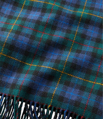 L.L.Bean New | Washable Wool Throw, Plaid 54" x 60"