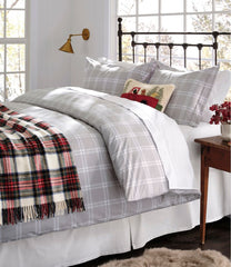 L.L.Bean New | Washable Wool Throw, Plaid 54" x 60"