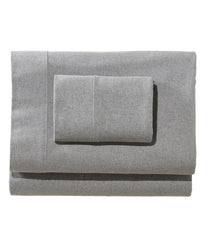 L.L.Bean Discount | Heritage Chamois Flannel Sheet Collection, Heather