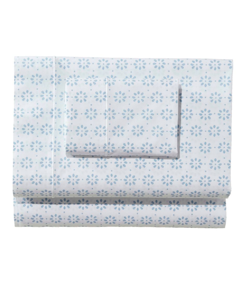 L.L.Bean For Sale | Sunwashed Percale Sheet Collection, Print