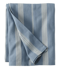 L.L.Bean US | Organic Cotton Blanket, Stripe