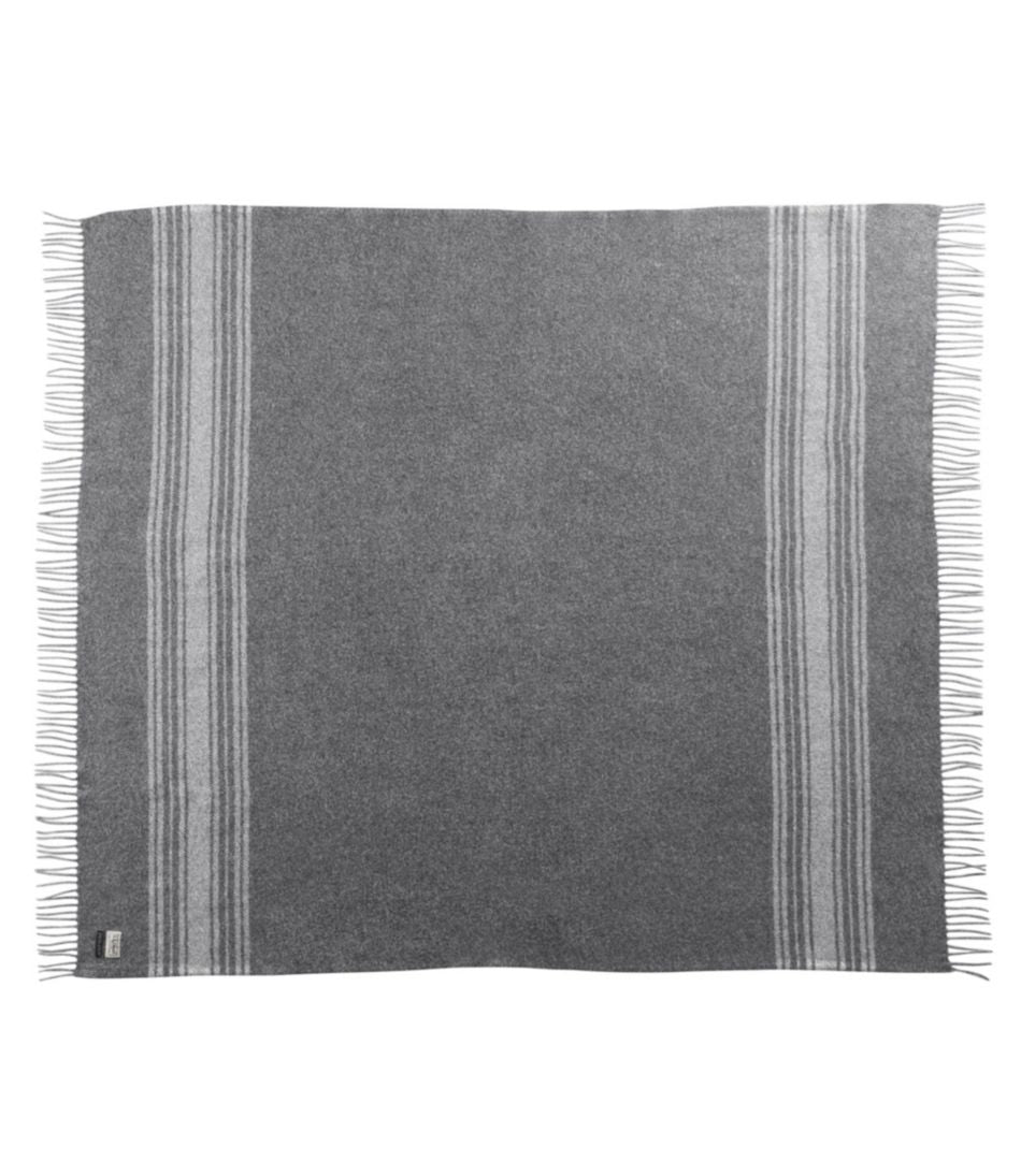 L.L.Bean | Washable Wool Throw, Striped