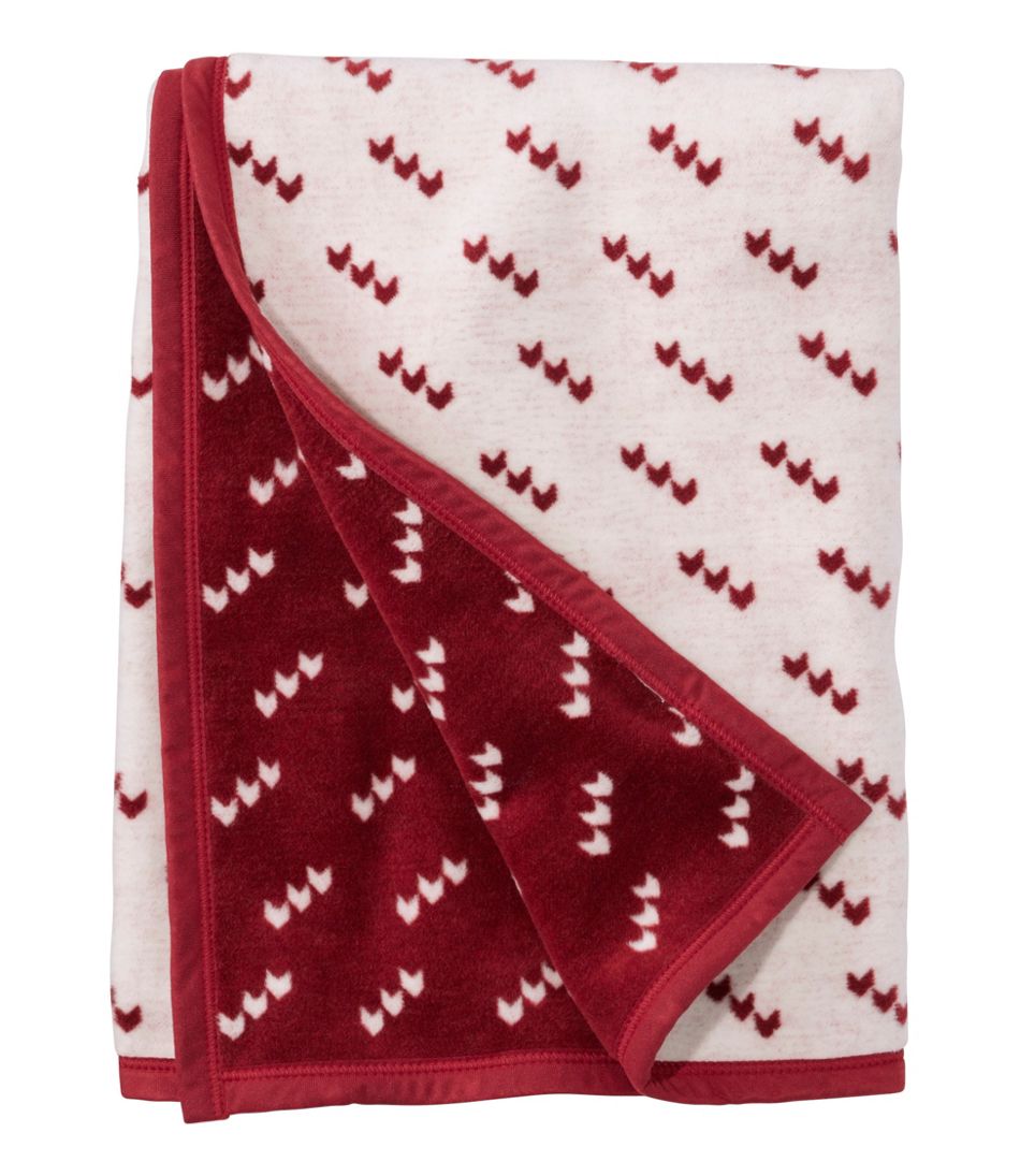 L.L.Bean Sale | ChappyWrap Cozy Throw Blanket, Bird's-Eye