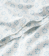L.L.Bean New | Sunwashed Percale Comforter Cover, Print