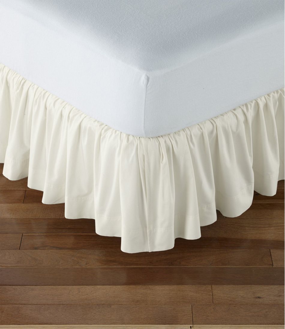 L.L.Bean US | Chambray bed skirt