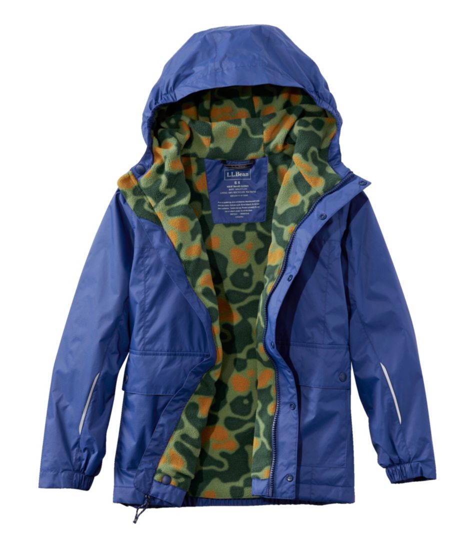 L.L.Bean Online | Kids' Puddle Stomper Rain Jacket, Lined