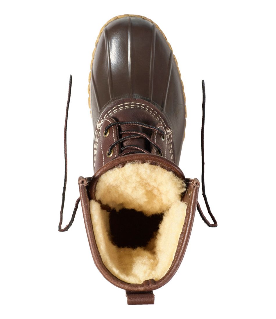 L.L.Bean On Sale | Women's Shearling Lined Bean Boots, 10 Inch