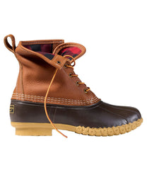 L.L.Bean US | Men's Bean Boots 8", Flannel-Lined Insulated
