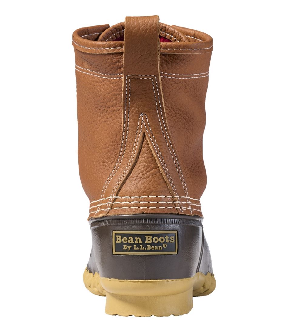 L.L.Bean US | Men's Bean Boots 8", Flannel-Lined Insulated