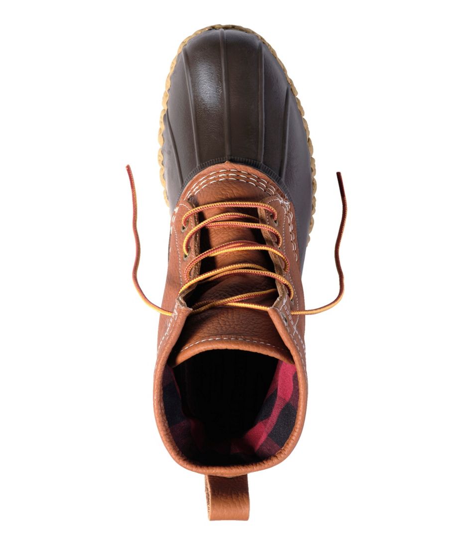 L.L.Bean US | Men's Bean Boots 8", Flannel-Lined Insulated