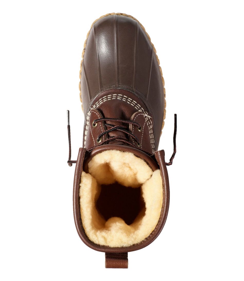 L.L.Bean On Sale | Men's Bean Boots, 10" Shearling-Lined