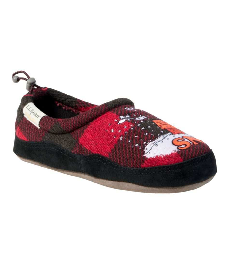 L.L.Bean Outlet | Kids' X Peanuts Sweater Fleece Slippers