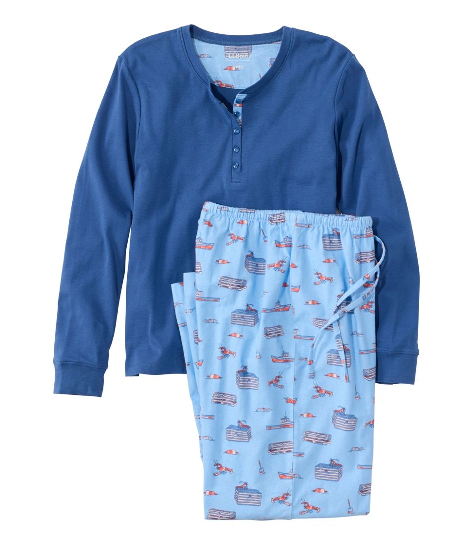 L.L.Bean Online | Women's Cozy PJ Set, Print