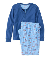 L.L.Bean Online | Women's Cozy PJ Set, Print