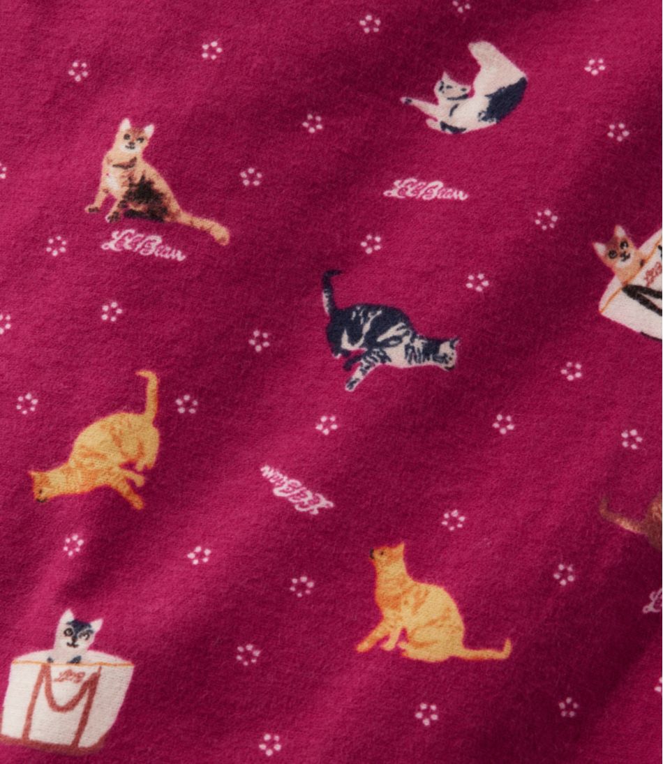 L.L.Bean Online | Women's Cozy PJ Set, Print