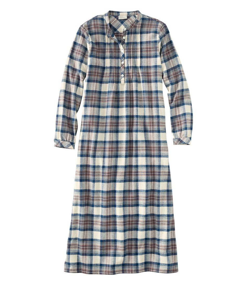 L.L.Bean Outlet | Women's Scotch Plaid Flannel Nightgown