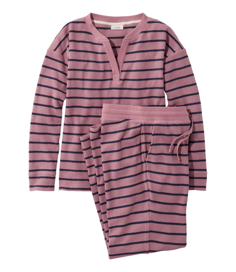 L.L.Bean On Sale | Women's Soft Waffle Sleep Set