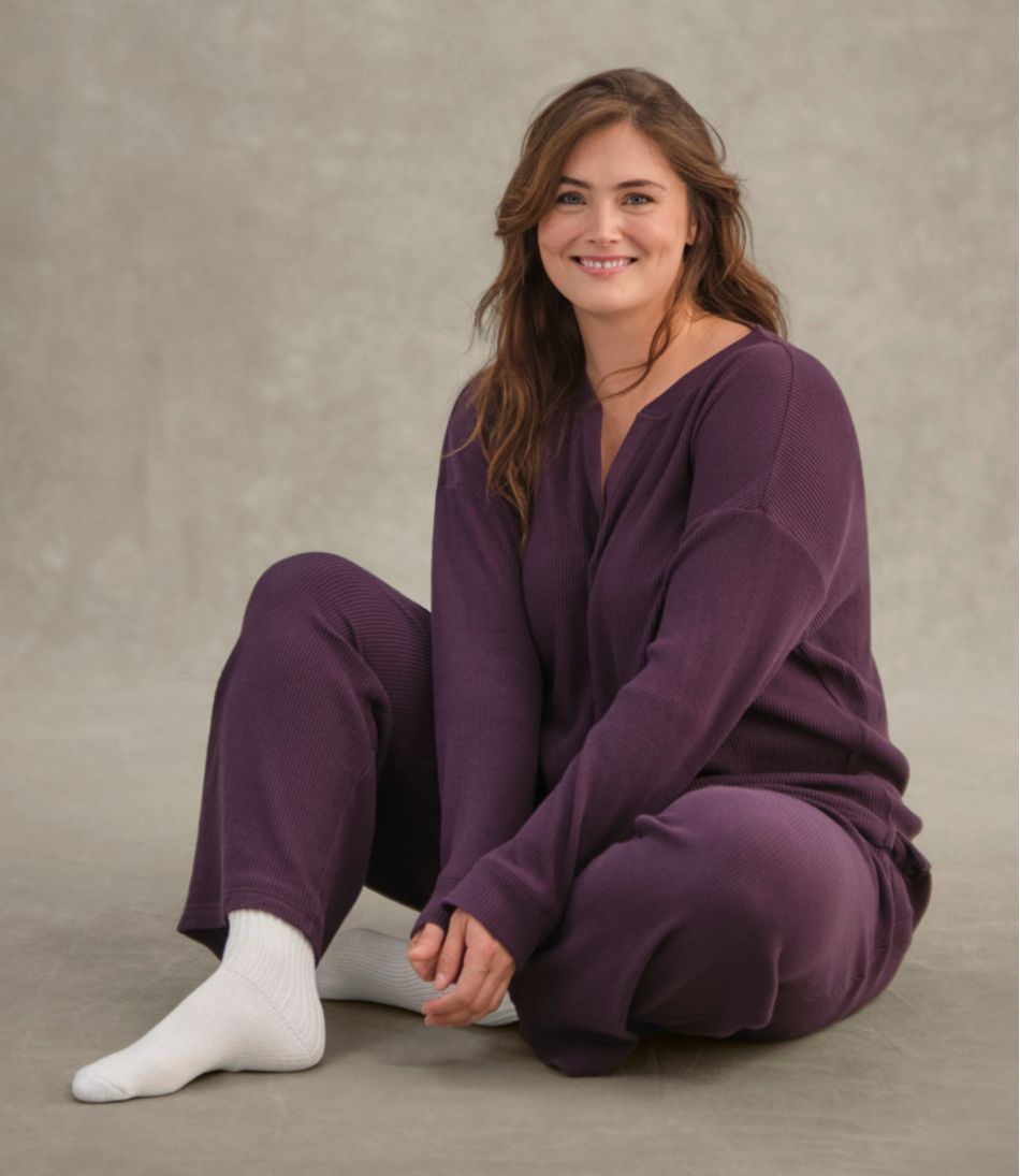 L.L.Bean On Sale | Women's Soft Waffle Sleep Set