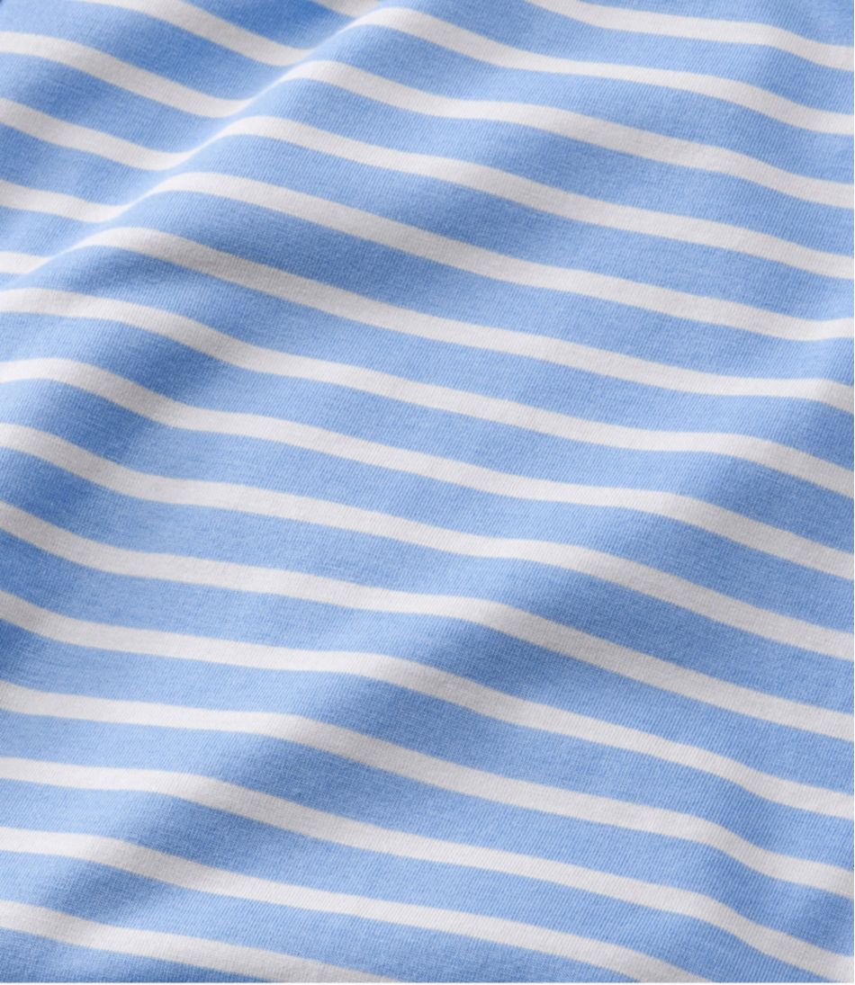 L.L.Bean For Sale | Women's Super-Soft Shrink-Free Button Front Pajama Set, Stripe