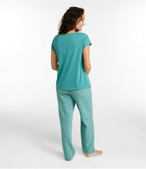 L.L.Bean Online | Women's Bean's Seacoast Seersucker Pajama Pant Set