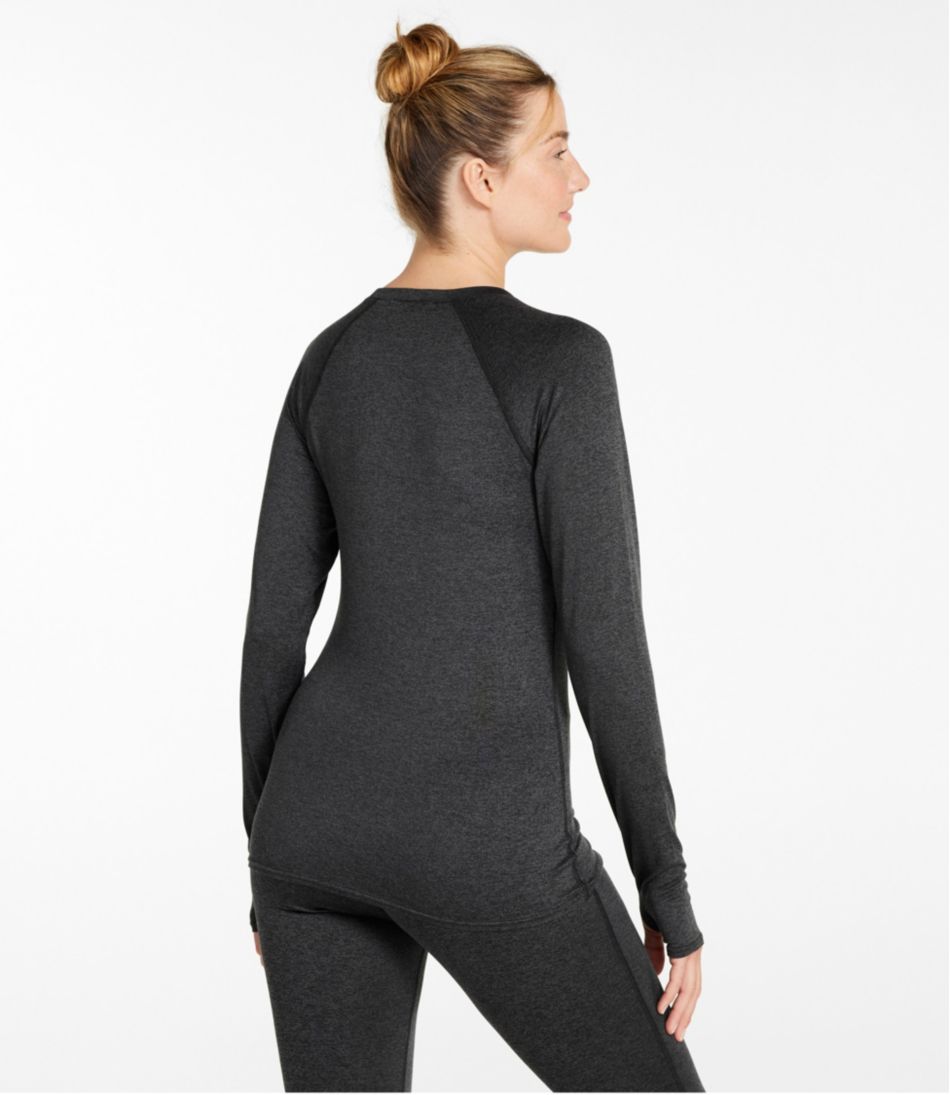 L.L.Bean New | Women's Simple Soft Base Layer, Crew