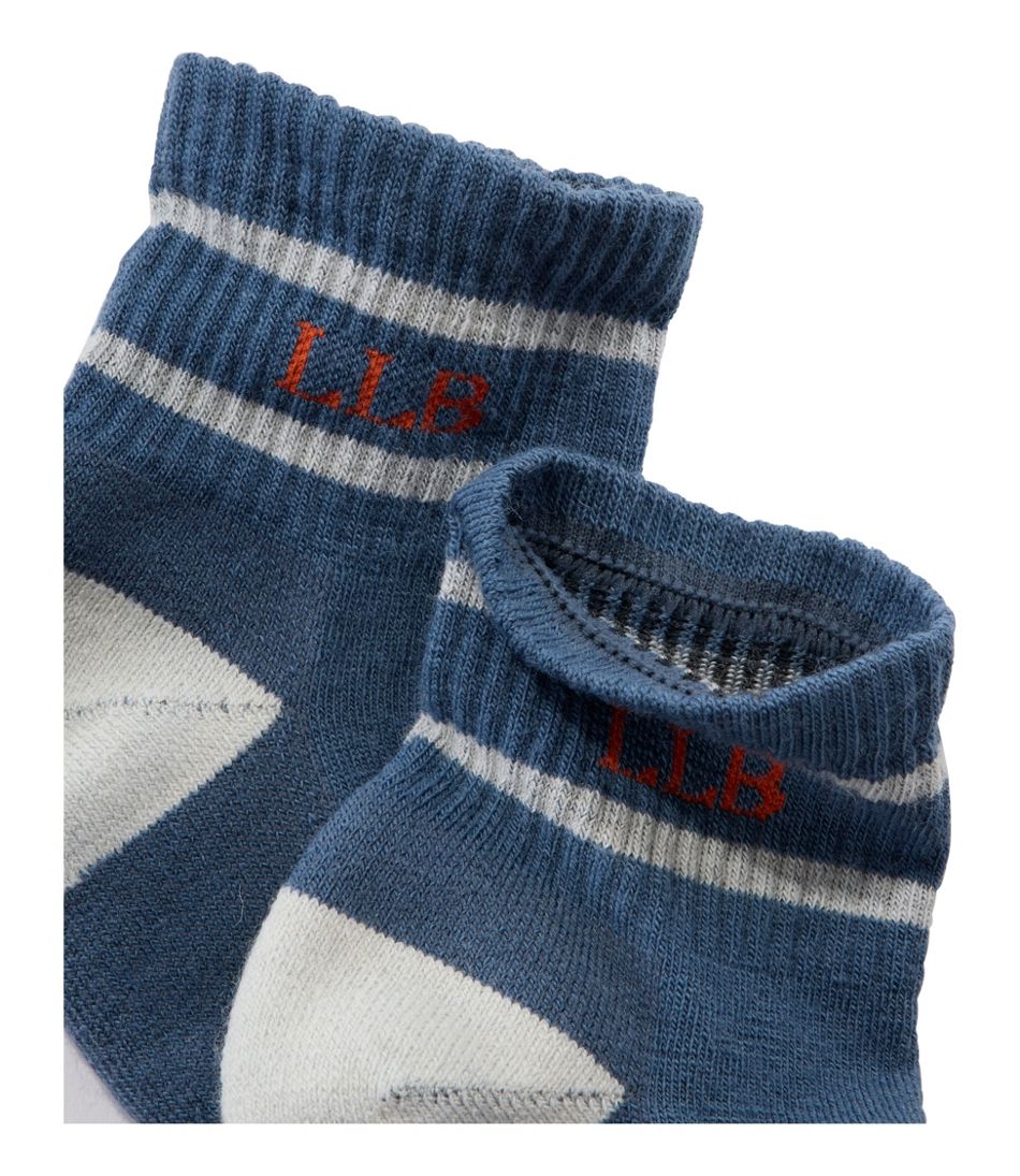 L.L.Bean Online | Adults' Katahdin Hiker Socks, 1/4 Crew Stripe