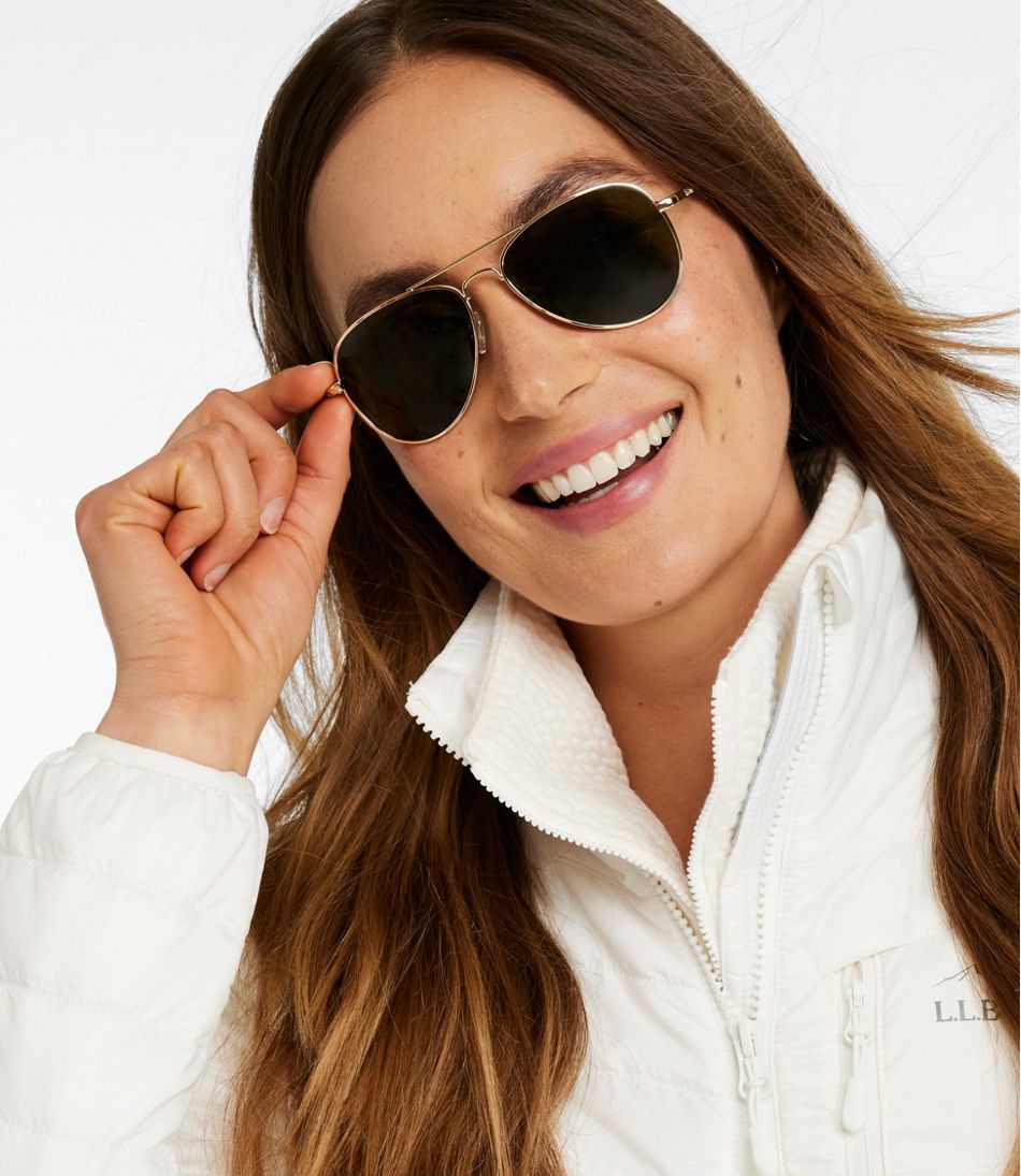 L.L.Bean Discount | Adults' Classic Aviator Polarized Sunglasses