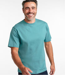 L.L.Bean US | Men's Carefree Unshrinkable Tee, Traditional Fit Short-Sleeve