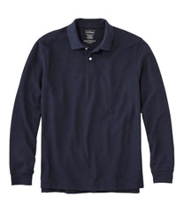 L.L.Bean Online | Men's Premium Double L® Polo, Long-Sleeve Without Pocket