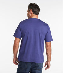 L.L.Bean Outlet | Men's Carefree Unshrinkable Tee with Pocket, Traditional Fit