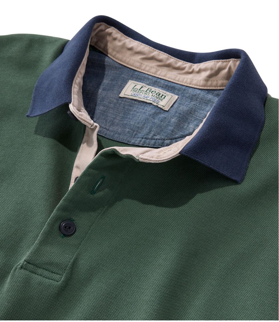 L.L.Bean Discount | Men's Casco Bay Rugged Polo, Short-Sleeve