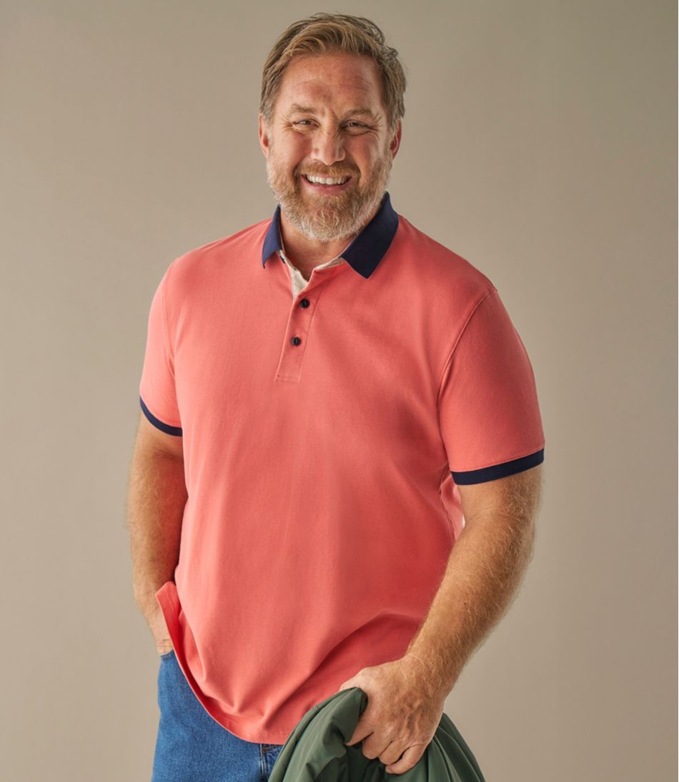 L.L.Bean Discount | Men's Casco Bay Rugged Polo, Short-Sleeve