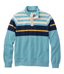 L.L.Bean Sale | Men's Bean's Vintage Soft Rugby, Mockneck, Chest Stripe