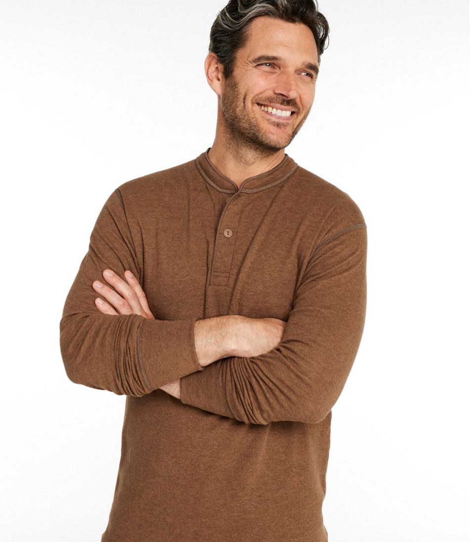 L.L.Bean On Sale | Men's Two-Layer River Driver's Shirt®, Traditional Fit Henley