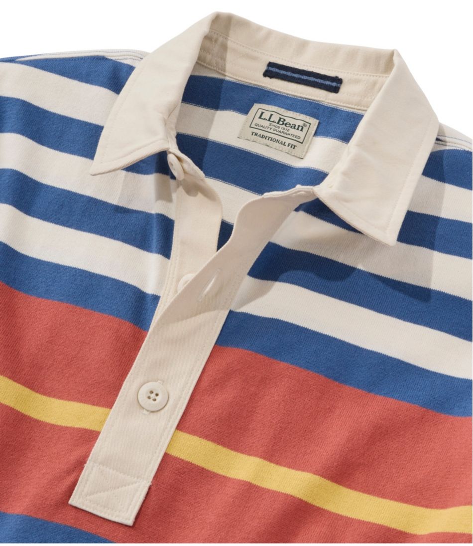 L.L.Bean For Sale | Men's Bean's Vintage Soft Rugby, Chest Stripe