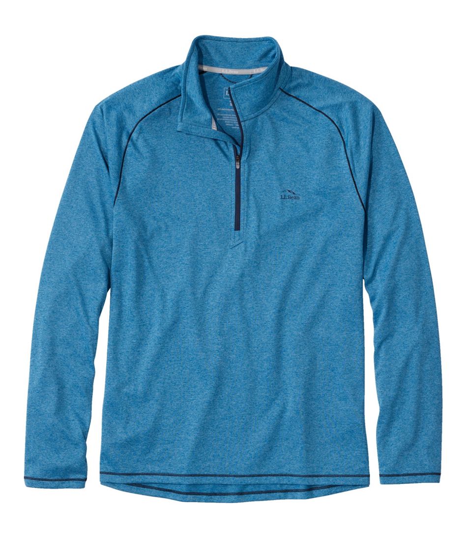 L.L.Bean US | Men's Bean's Access Trail Tee, Quarter-Zip