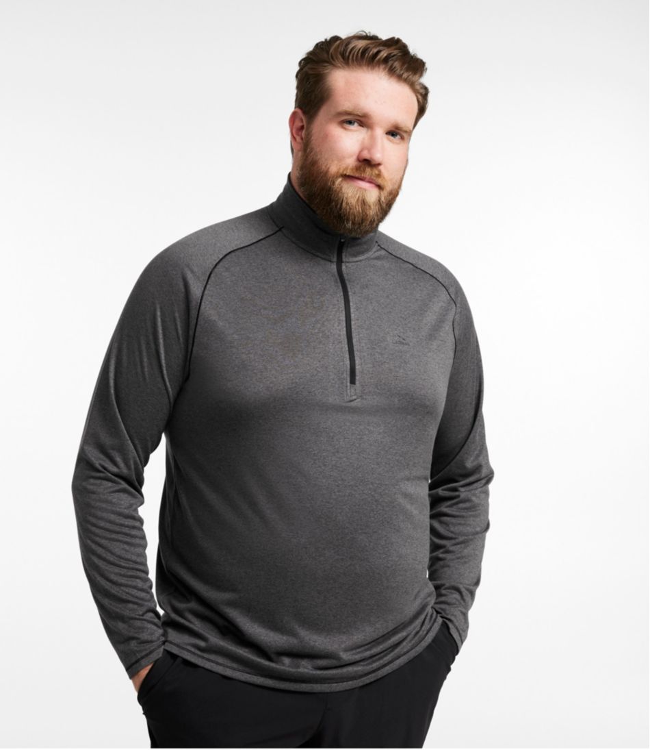 L.L.Bean US | Men's Bean's Access Trail Tee, Quarter-Zip