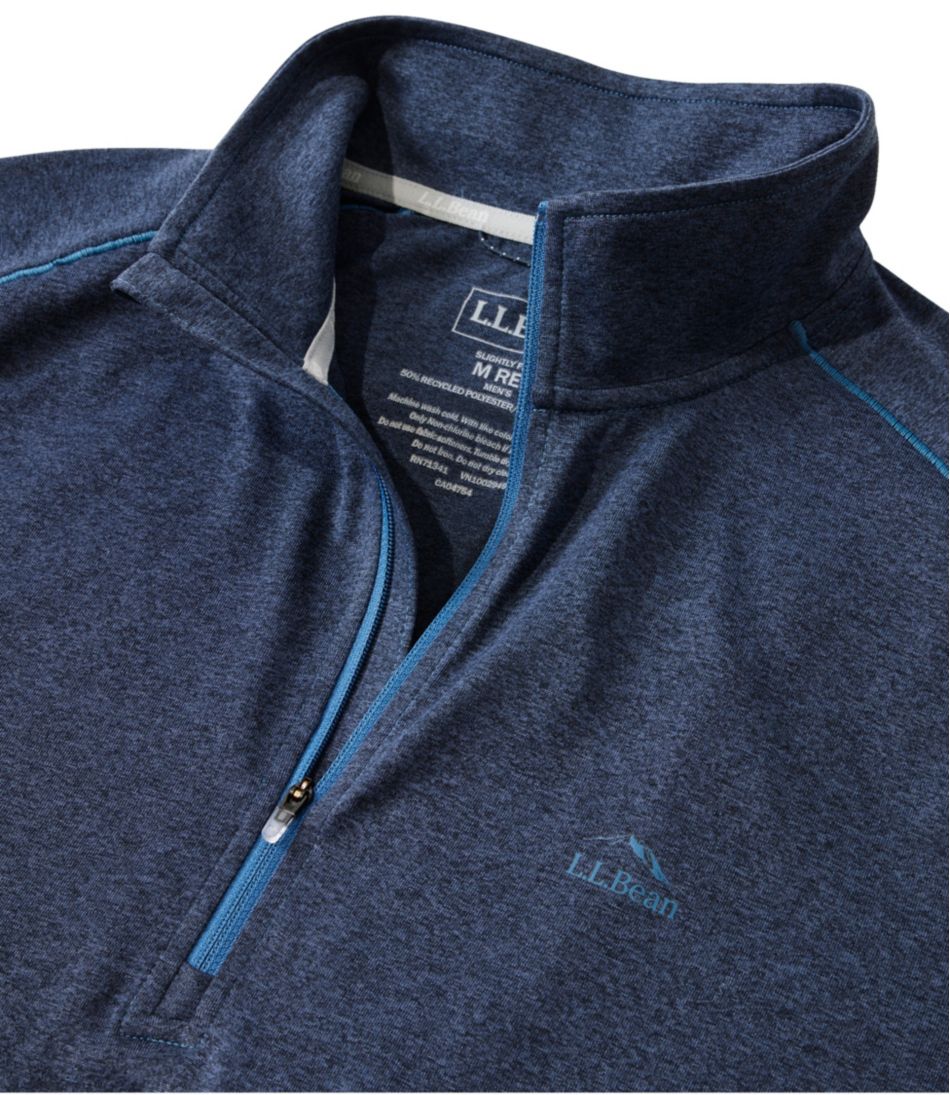 L.L.Bean US | Men's Bean's Access Trail Tee, Quarter-Zip