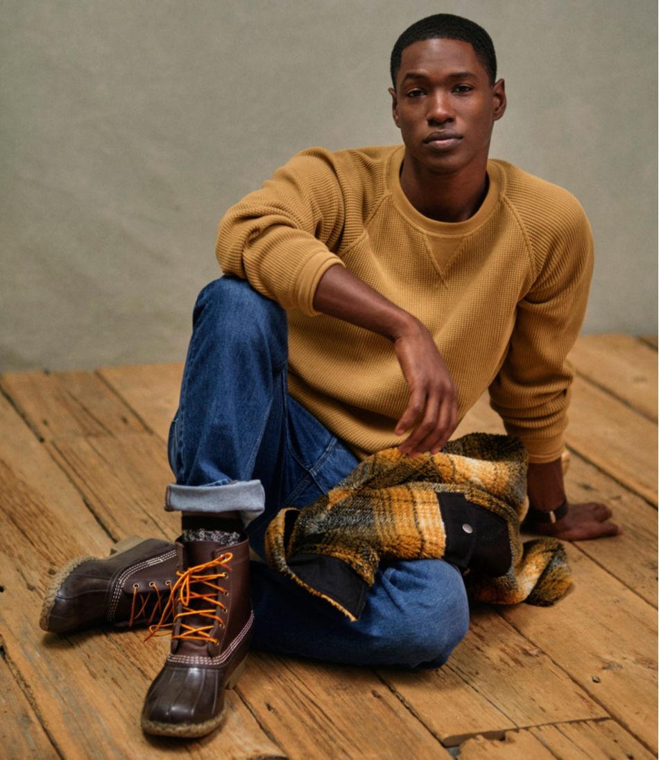 L.L.Bean Discount | Men's Signature Waffle Crew