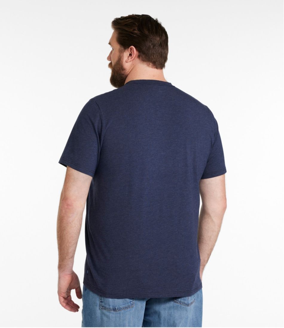 L.L.Bean US | Men's Comfort Stretch Performance® Pima Pocket Tee, Short-Sleeve