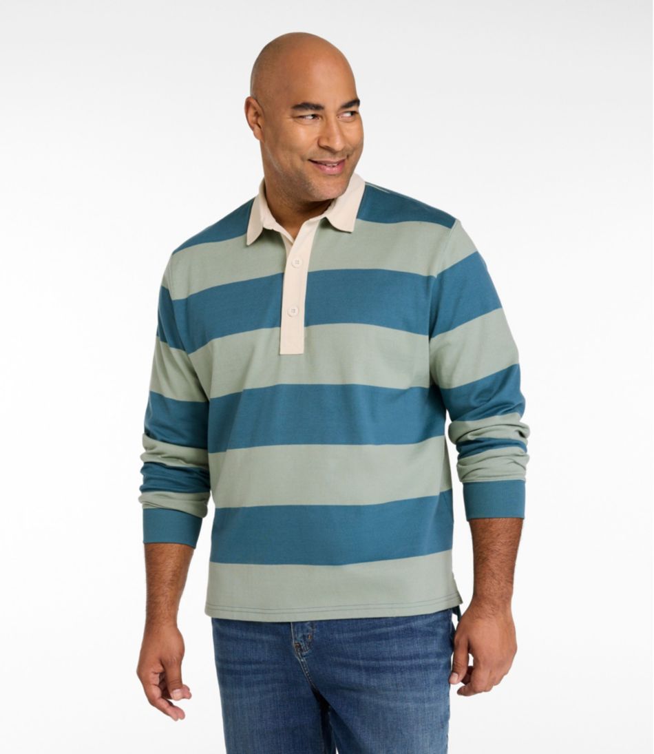 L.L.Bean For Sale | Men's Bean's Vintage Soft Rugby, Stripe