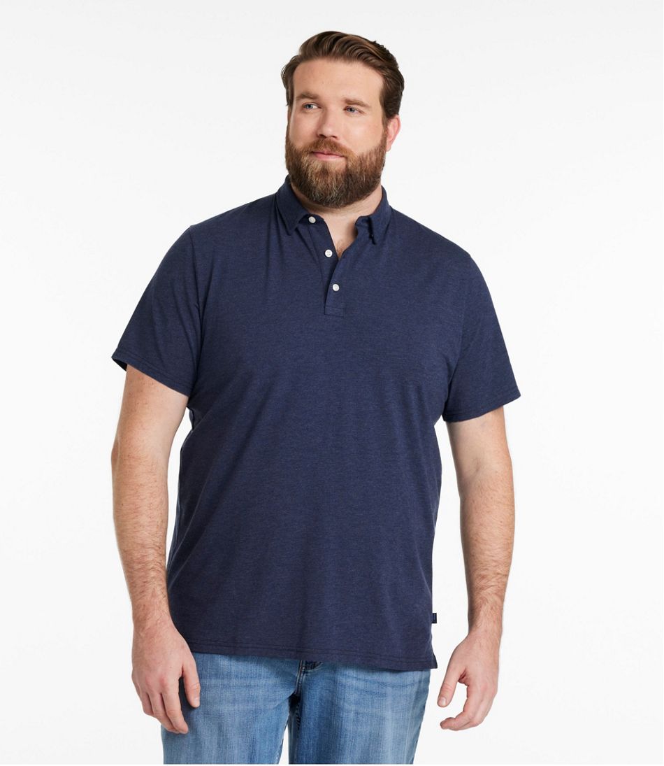 L.L.Bean For Sale | Men's Comfort Stretch Performance® Pima Polo, Short-Sleeve