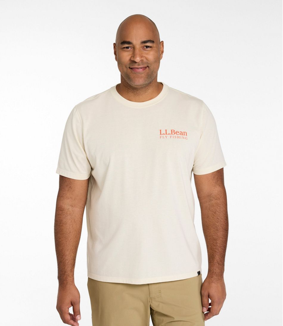 L.L.Bean Outlet | Men's Technical Fishing Graphic Tees, Short-Sleeve