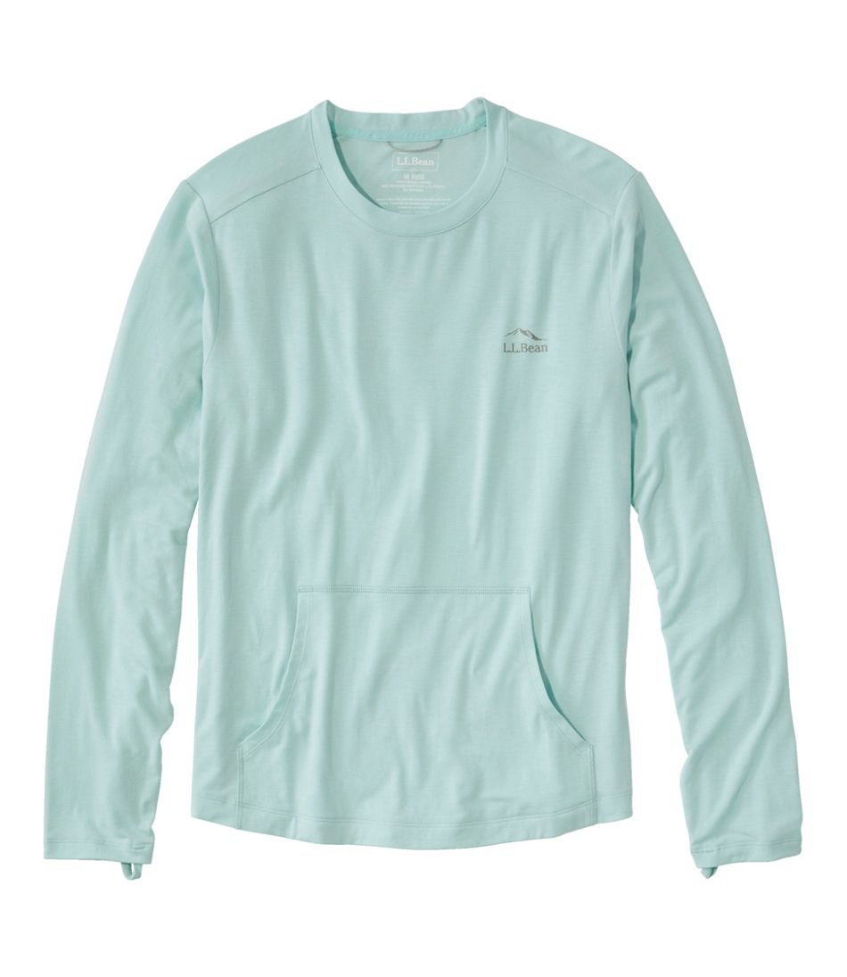 L.L.Bean Sale | Men's Tropicwear Comfort Crew, Long-Sleeve