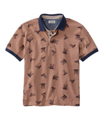 L.L.Bean For Sale | Men's Casco Bay Rugged Polo, Short-Sleeve, Print