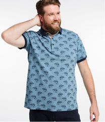 L.L.Bean For Sale | Men's Casco Bay Rugged Polo, Short-Sleeve, Print