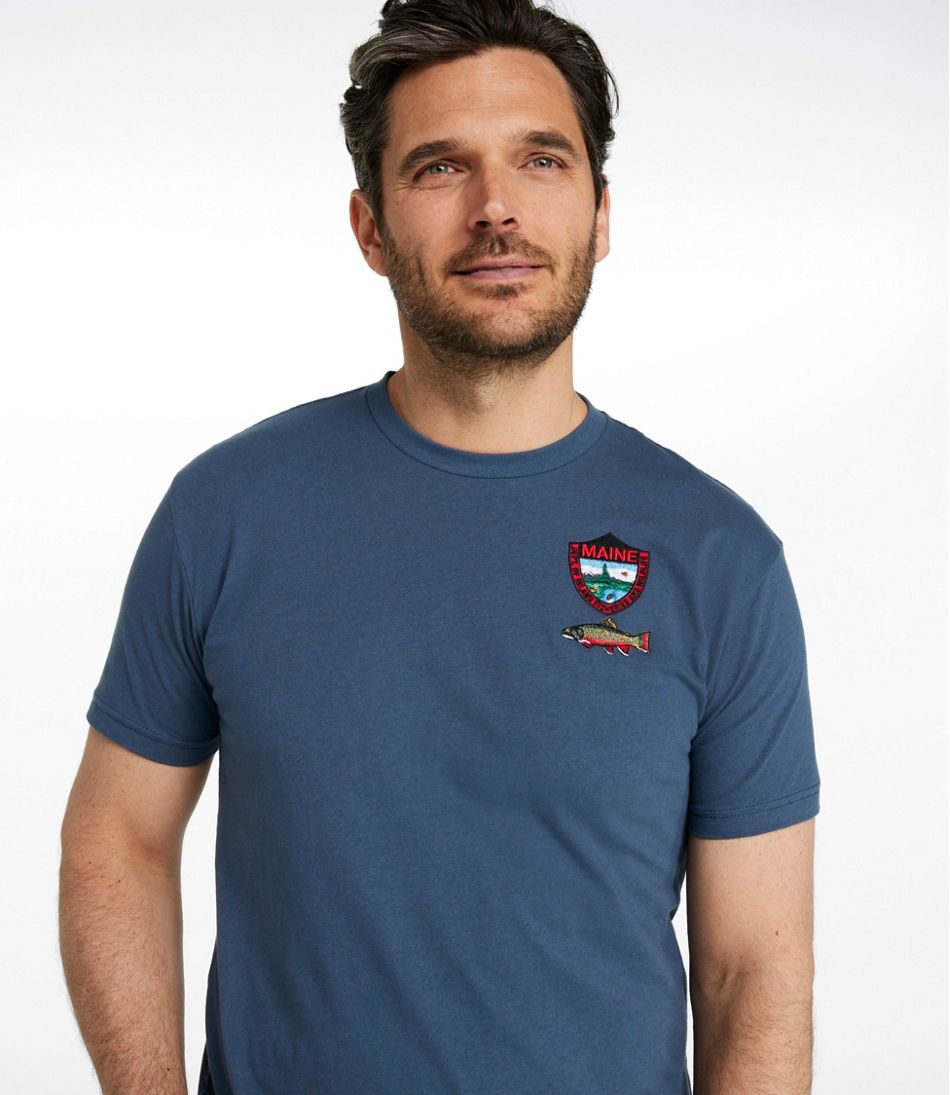 L.L.Bean Online | Men's MIF&W Tee, Short-Sleeve Brook Trout