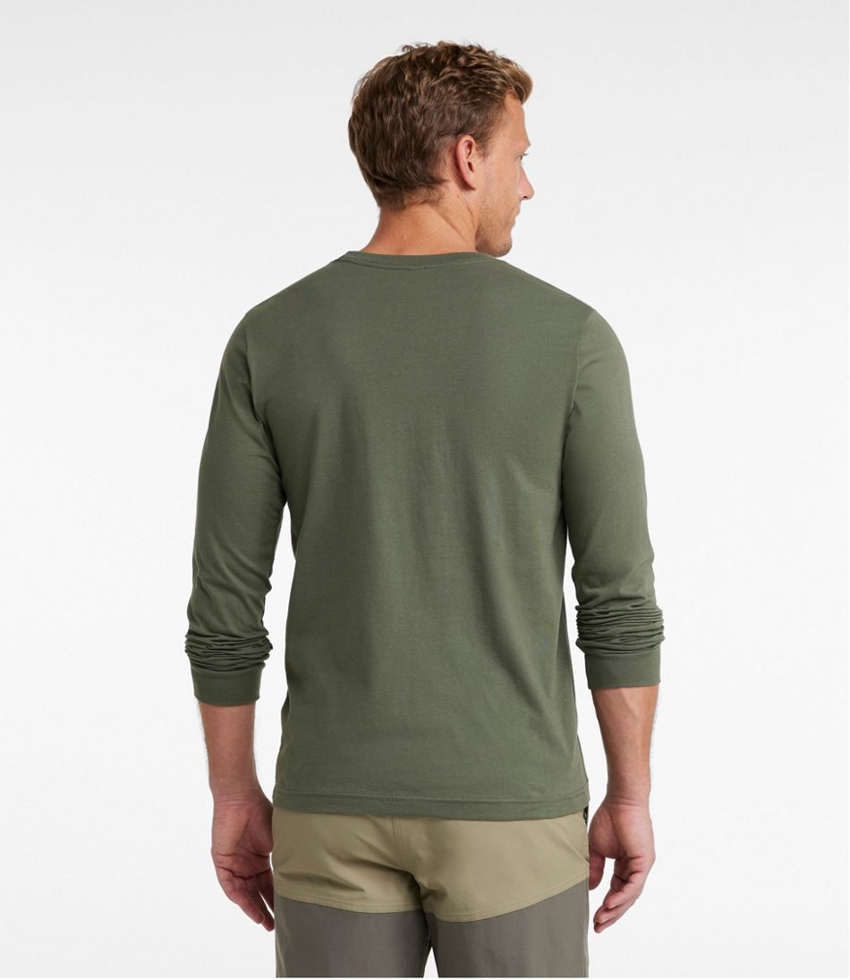 L.L.Bean For Sale | Men's MIF&W Tee, Long-Sleeve White-Tailed Deer