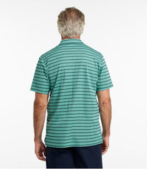 L.L.Bean New | Men's Comfort Stretch Performance® Polo, Short-Sleeve, Slightly Fitted, Stripe